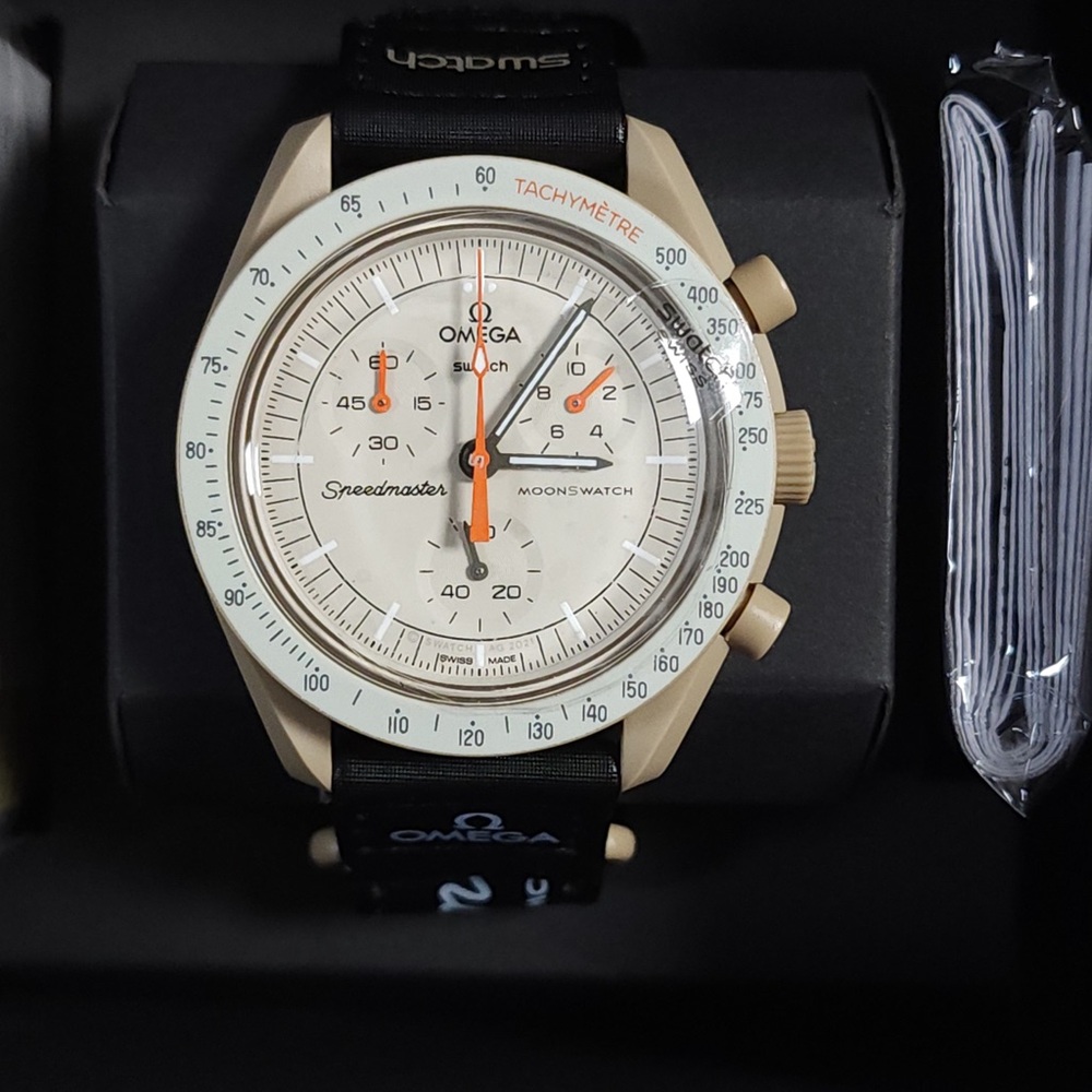 🍡Omega X Swatch MoonSwatch Mission To The Jupiter Watch